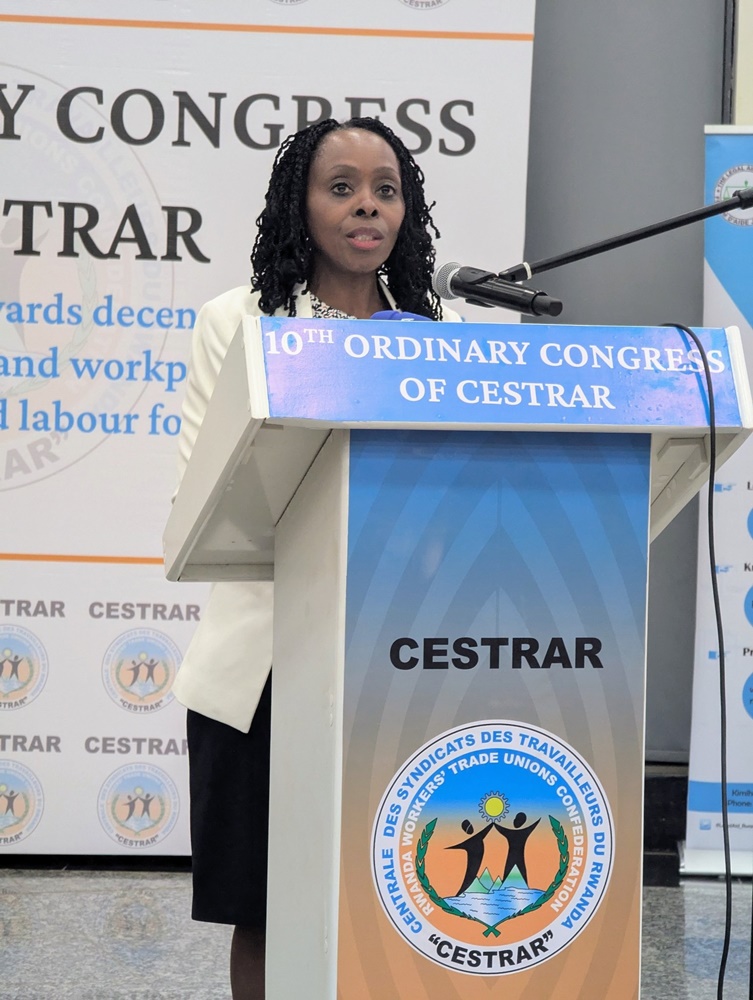 Minister Urges Trade Unions to Promote Decent Work at CESTRAR Congress