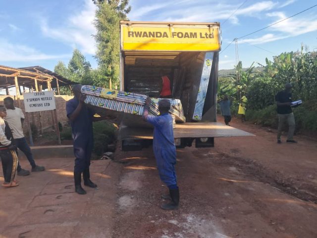 Joy at St. Simion Metals as REWU Delivers Mattresses to Improve Living Conditions